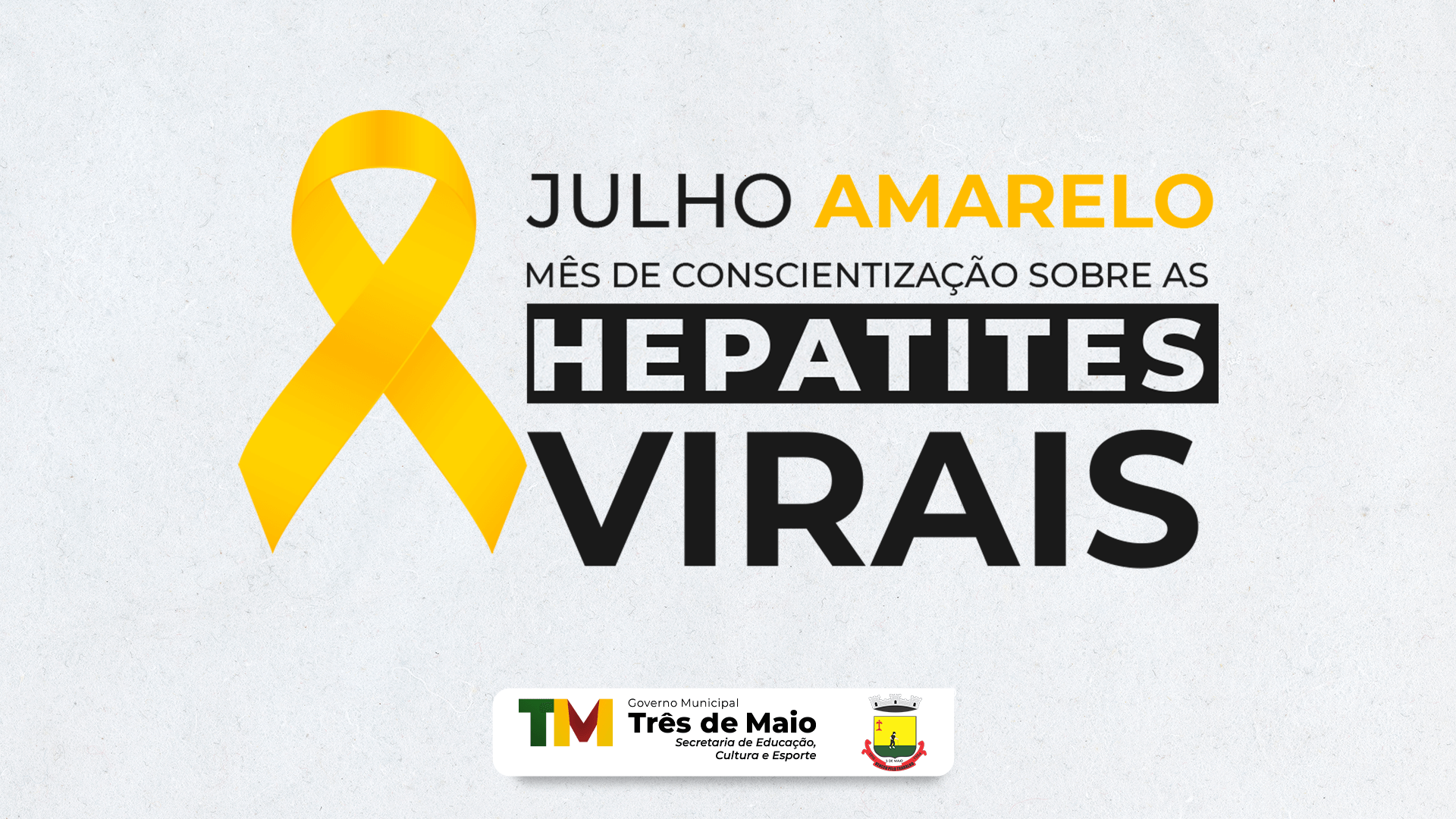 PALÁCIO WALTER ULLMANN É ILUMINADO NA COR AMARELA